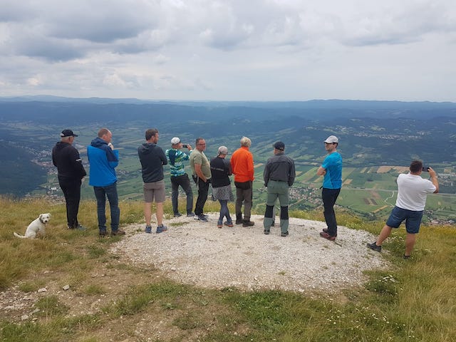Regenflucht zum Kovk